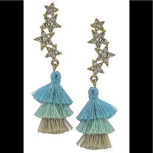 Star Tassel Earrings